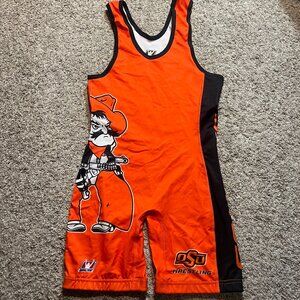 Brute Oklahoma State OSU Wrestling Singlet Adult Medium